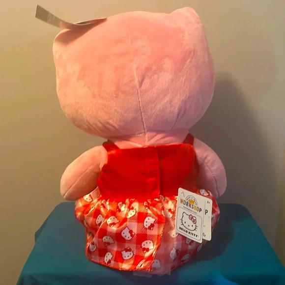 BUILD A BEAR HELLO KITTY Holly Jolly Christmas with her dress. NWT - Picture 2 of 9